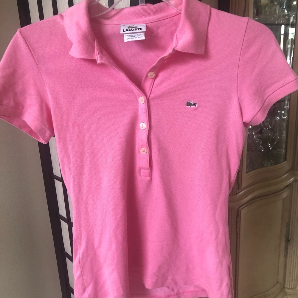 Women’s Lacoste polo